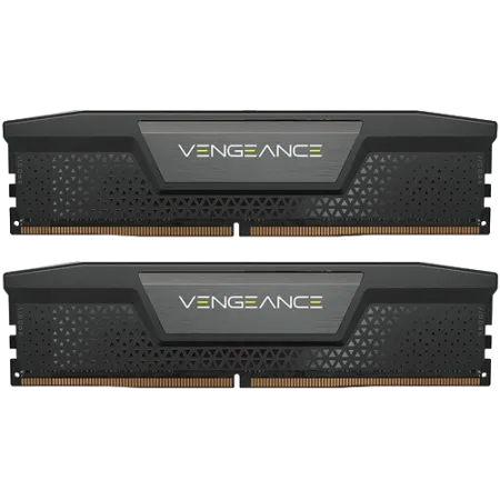 رم دسکتاپ DDR5 دوکاناله 5200 مگاهرتز CL40 کورسیر مدل VENGEANCE ظرفیت 64 گیگابایت