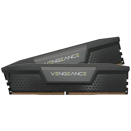 رم دسکتاپ DDR5 دوکاناله 5200 مگاهرتز CL40 کورسیر مدل VENGEANCE ظرفیت 64 گیگابایت