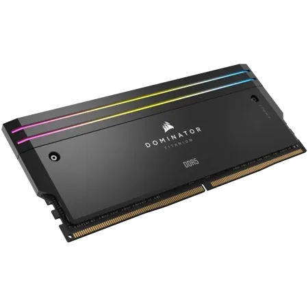 رم دسکتاپ کورسیر Dominator Titanium RGB 32GB (2x16GB) 7000MHz DDR5
