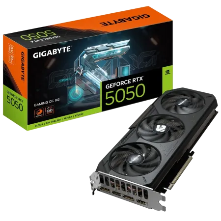 کارت گرافیک گیگابایت مدل GeForce RTX 5050 GAMING OC Edition 8GB GDDR6