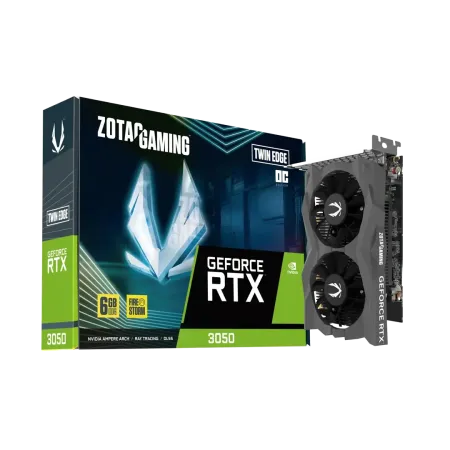 کارت گرافیک زوتک مدل GeForce RTX 3050 Twin Edge OC Edition 6GB