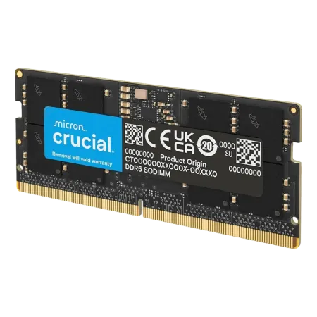 رم لپ تاپ DDR5 تک کاناله 5600 مگاهرتز CL46 کروشیال ظرفیت 8 گیگابایت