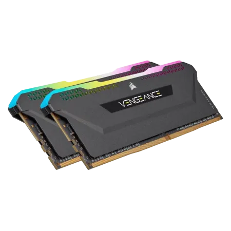 رم دسکتاپ DDR4 دوکاناله 3600 مگاهرتز CL18 کورسیر مدل VENGEANCE RGB PRO ظرفیت 16 گیگابایت
